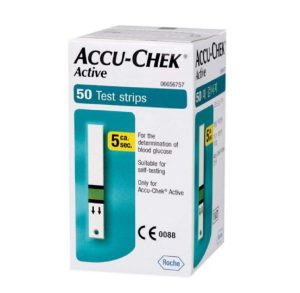 Accu-Chek Active Test Strips – Pack of 50